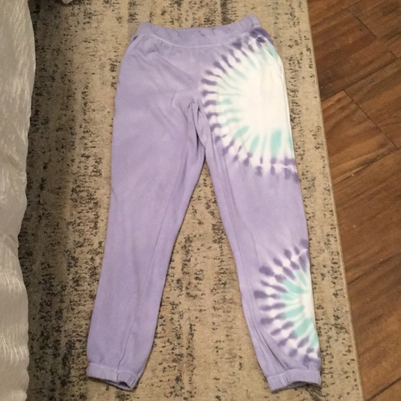 Cute Tie-Dye Wildfox Sweatpants Size XS - Picture 1 of 3